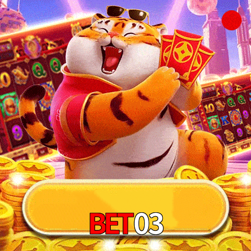 Imagem promocional da BET03 mostrando a plataforma e suas vantagens